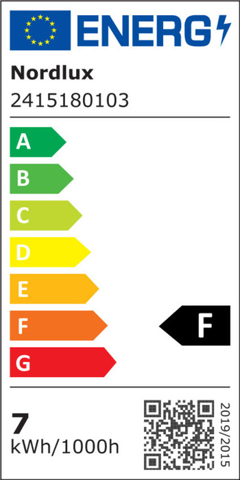 Nordlux Batilda LED-spot 3-Step 14 cm - svart